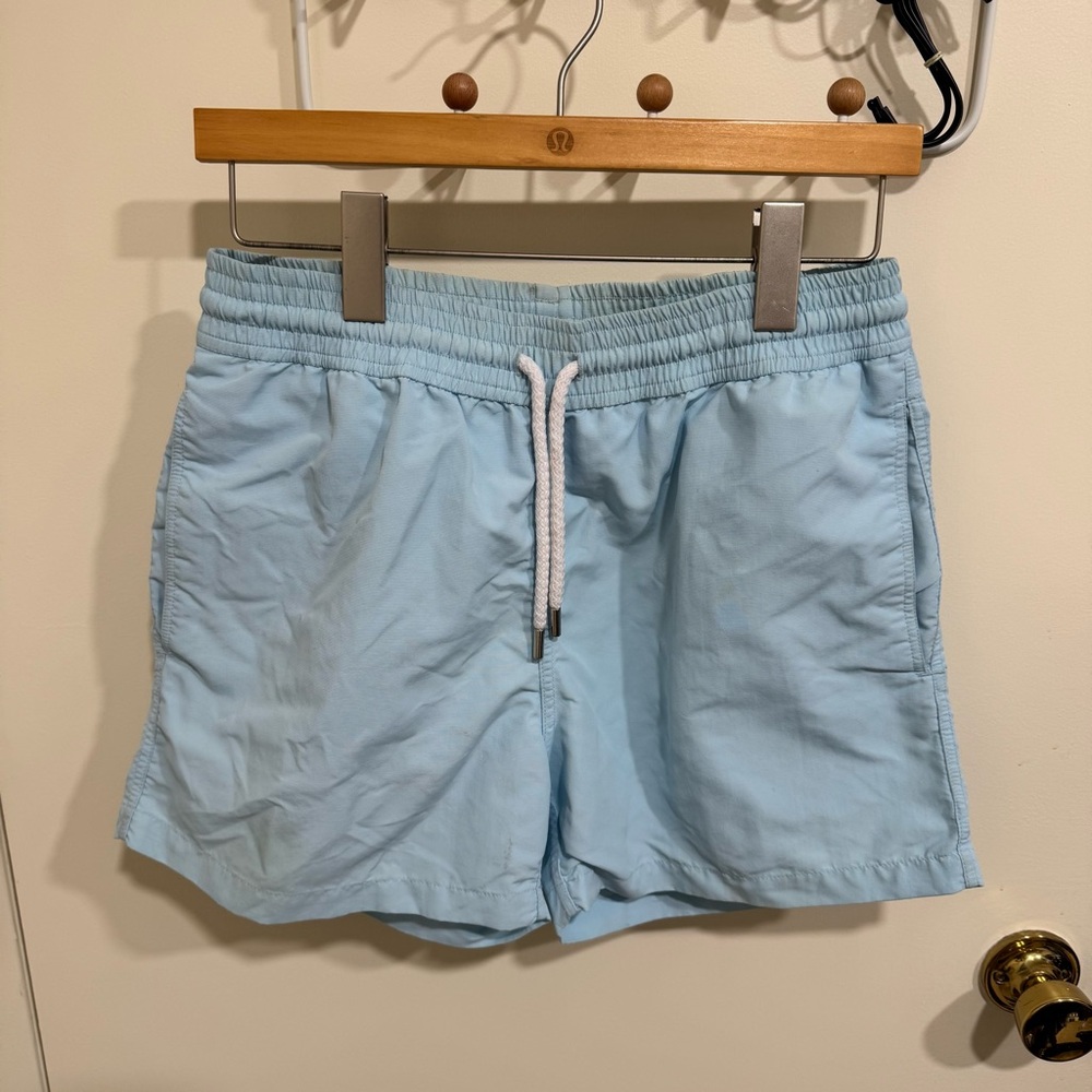 Frescobol Carioca Shorts Lightweight Elastic Waist Rio de Janiero